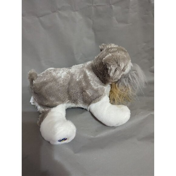 Ganz Webkinz Schnauzer Plush 9" Stuffed Animal Toy Dog  gray - Picture 5 of 9